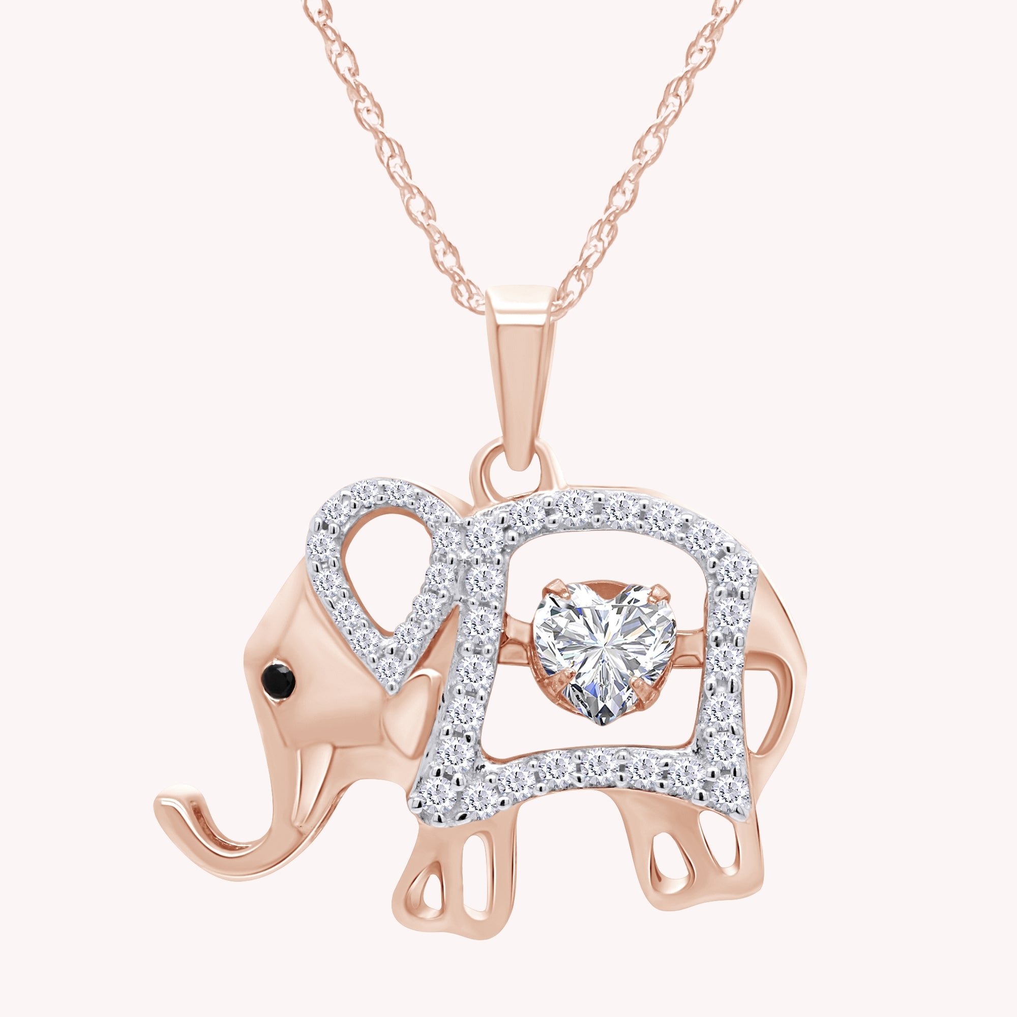 Elephant Pendant Necklace