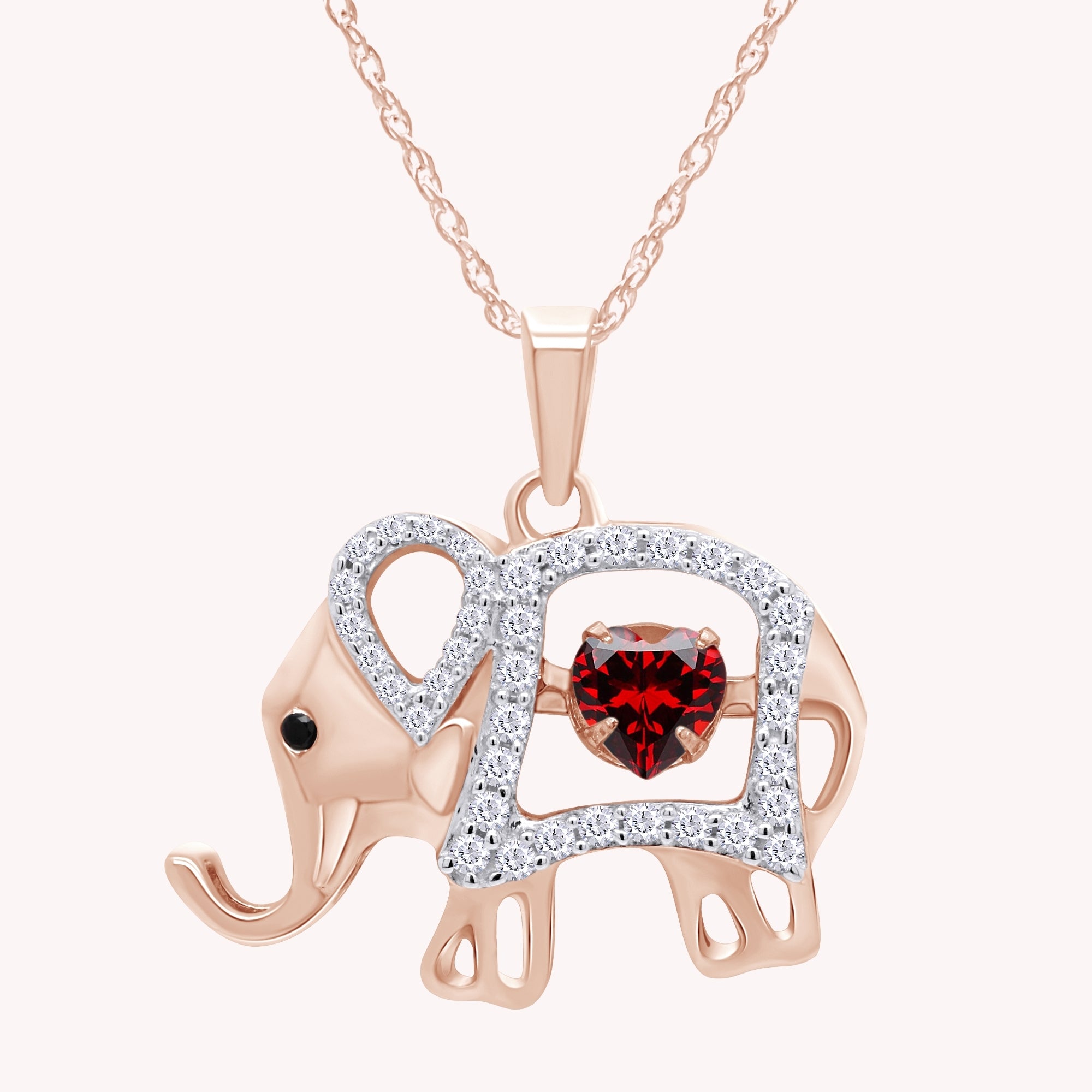 Elephant Pendant Necklace