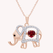 Elephant Pendant Necklace
