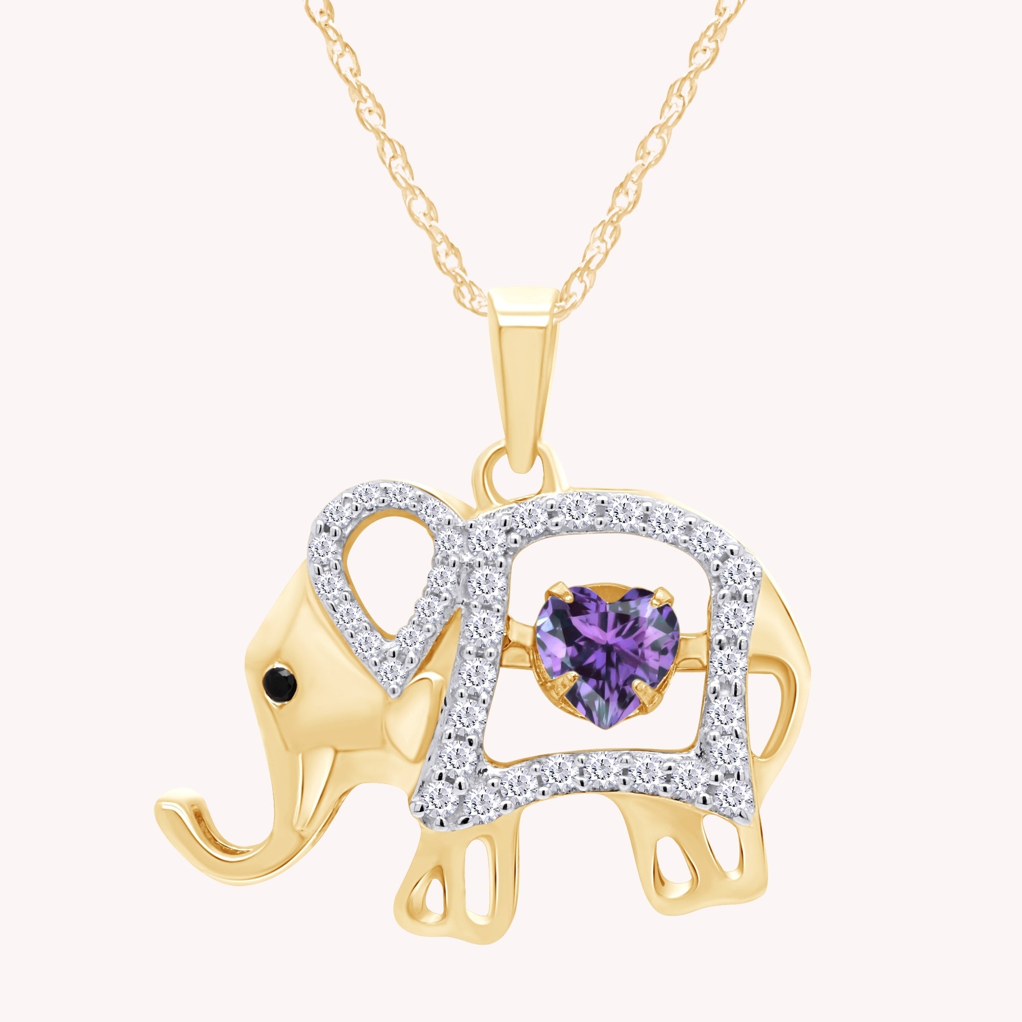 Elephant Pendant Necklace