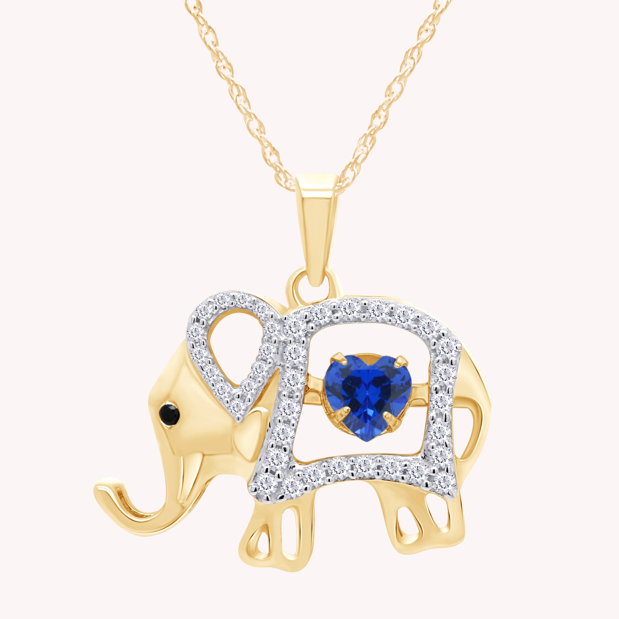Elephant Pendant Necklace