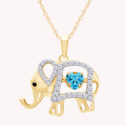 Elephant Pendant Necklace