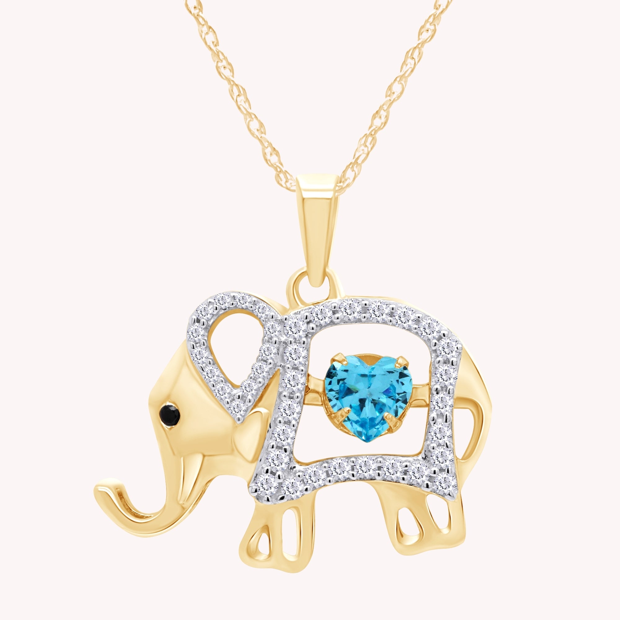 Elephant Pendant Necklace