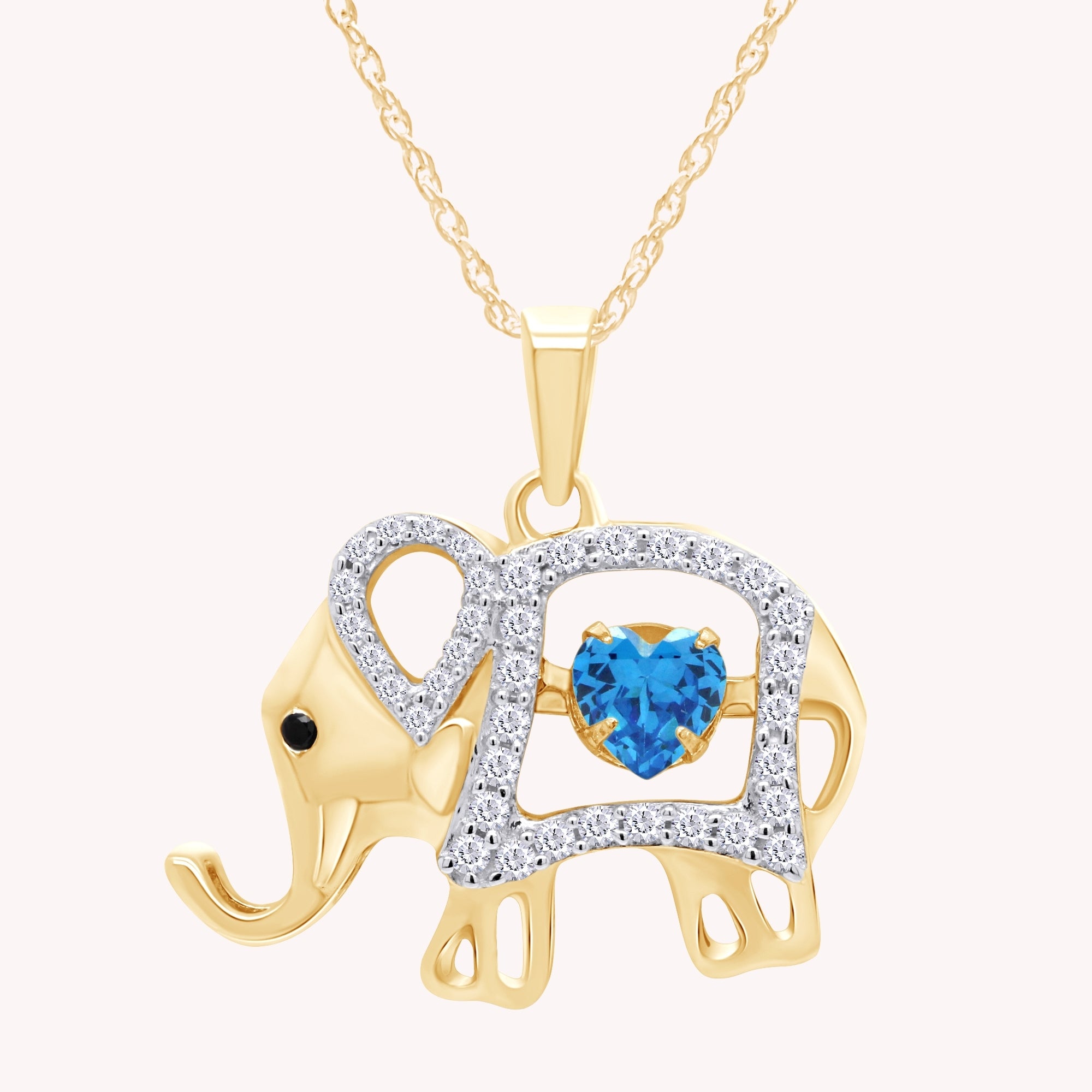 Elephant Pendant Necklace