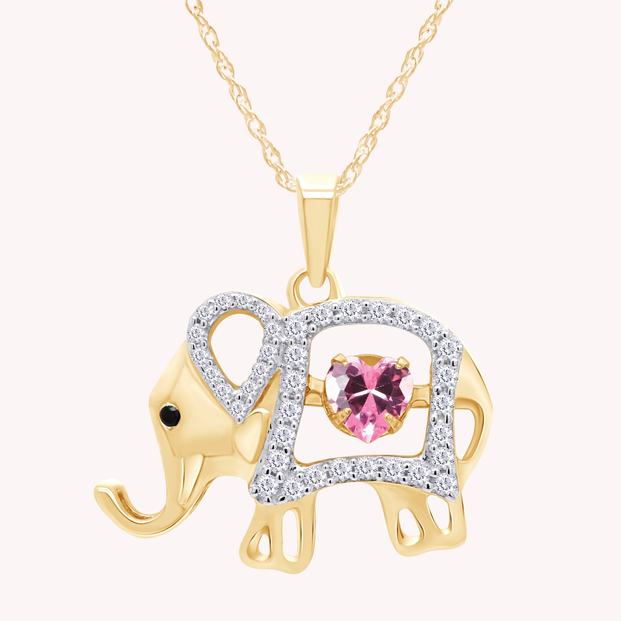 Elephant Pendant Necklace