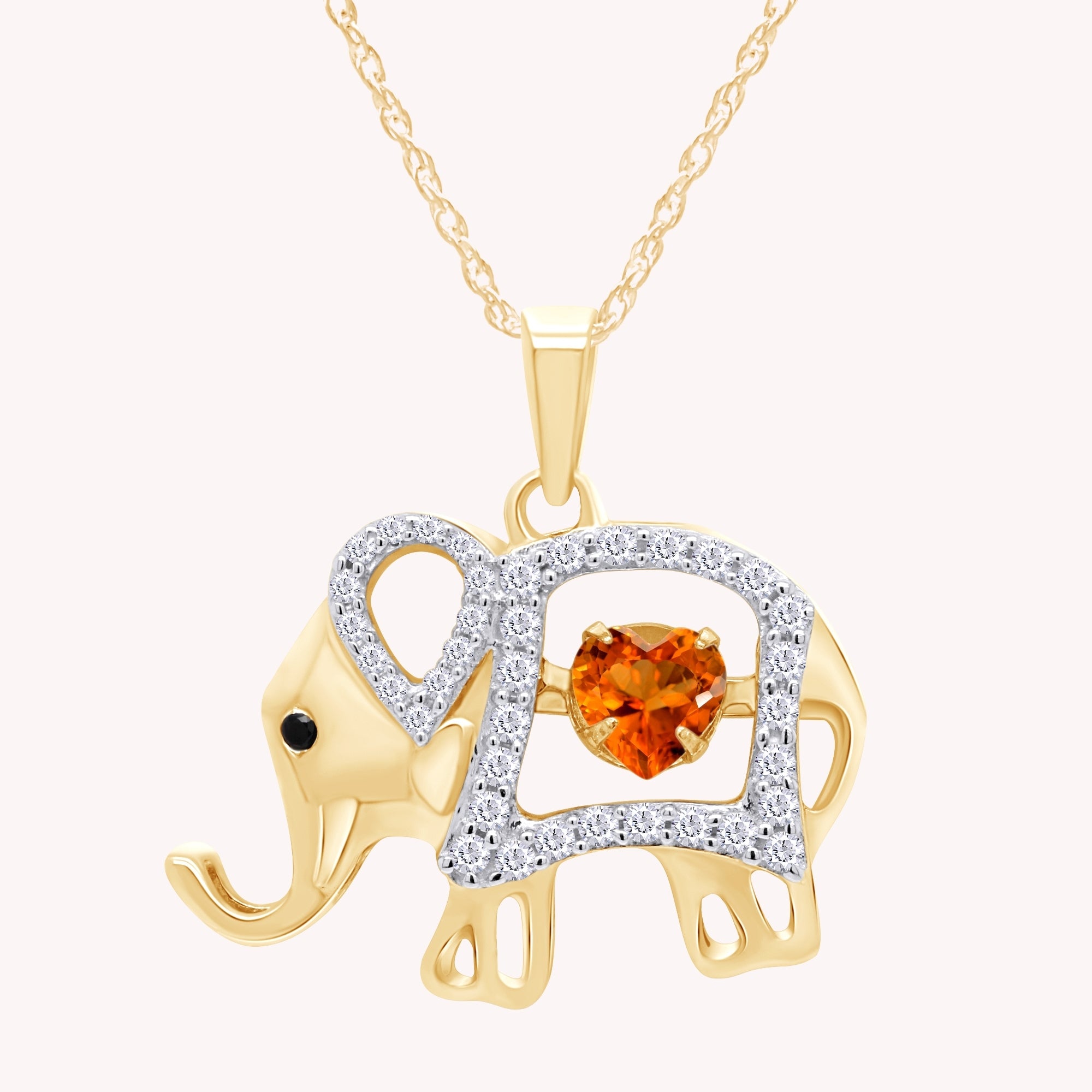 Elephant Pendant Necklace