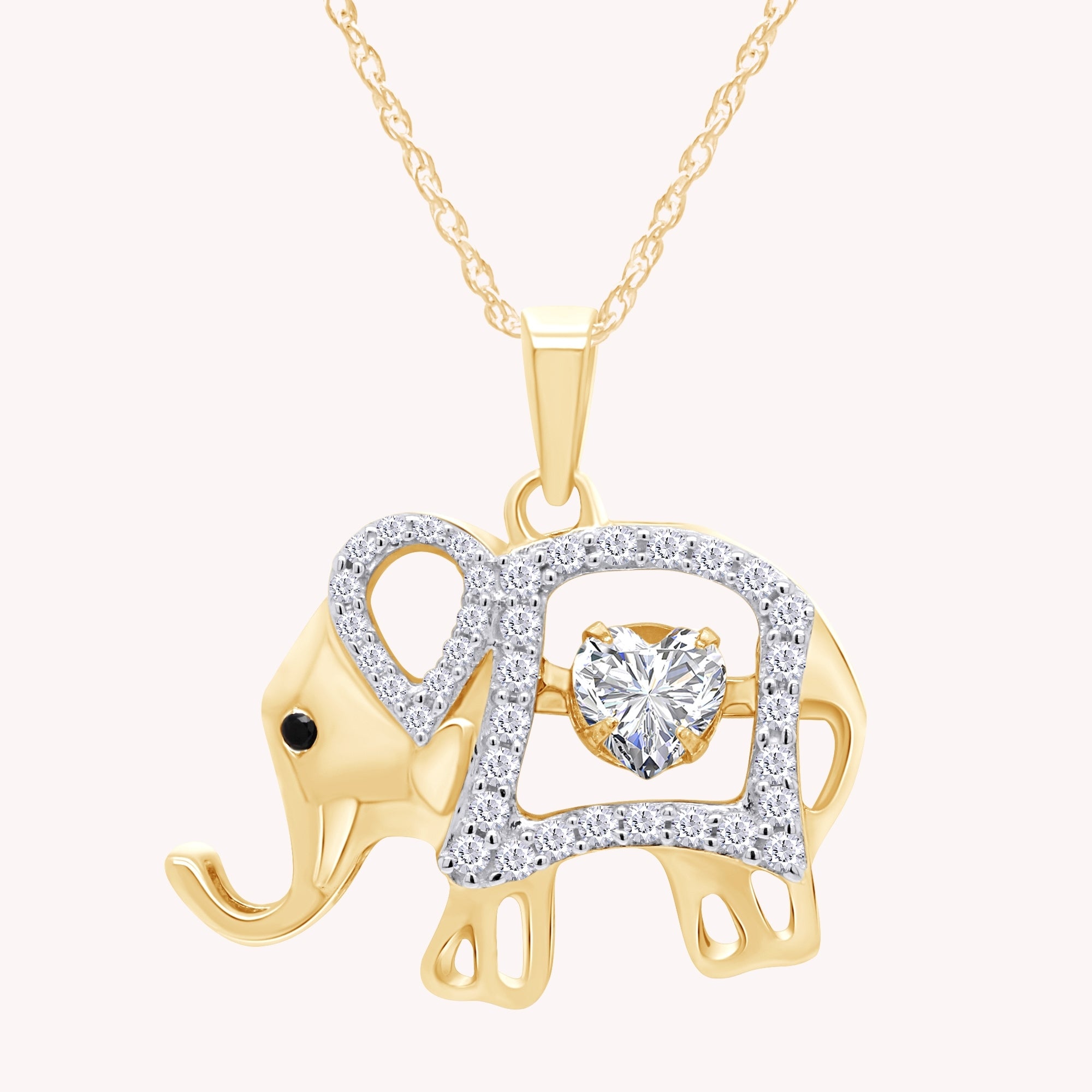 Elephant Pendant Necklace