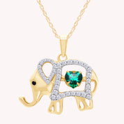 Elephant Pendant Necklace