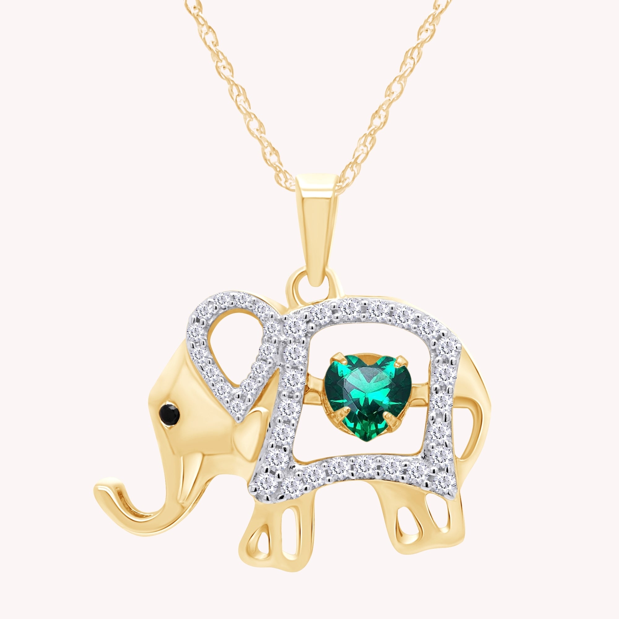 Elephant Pendant Necklace