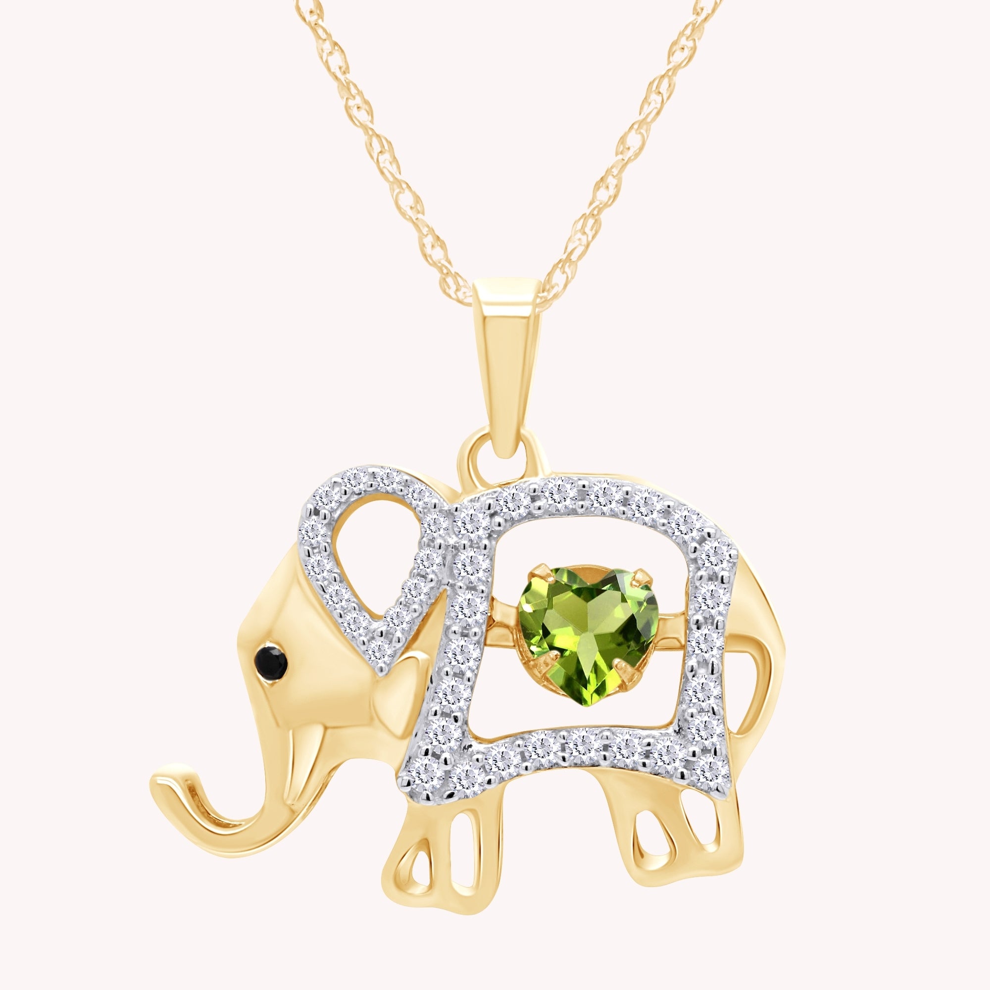Elephant Pendant Necklace