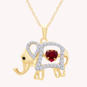 Elephant Pendant Necklace
