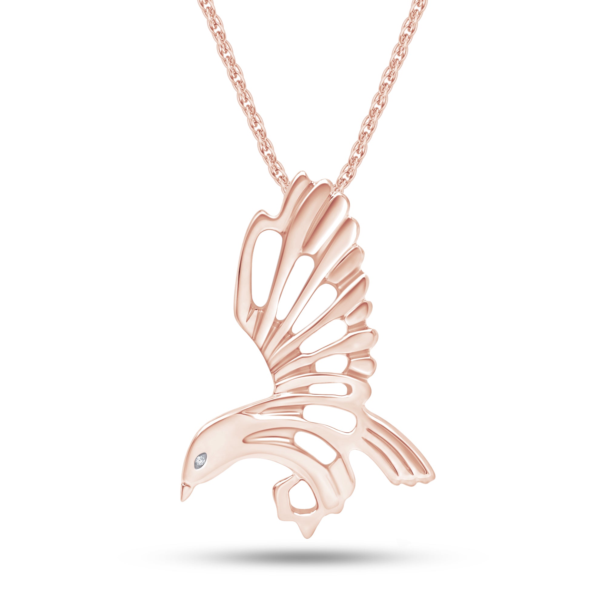 Beautiful Flying Eagle Pendant Necklace