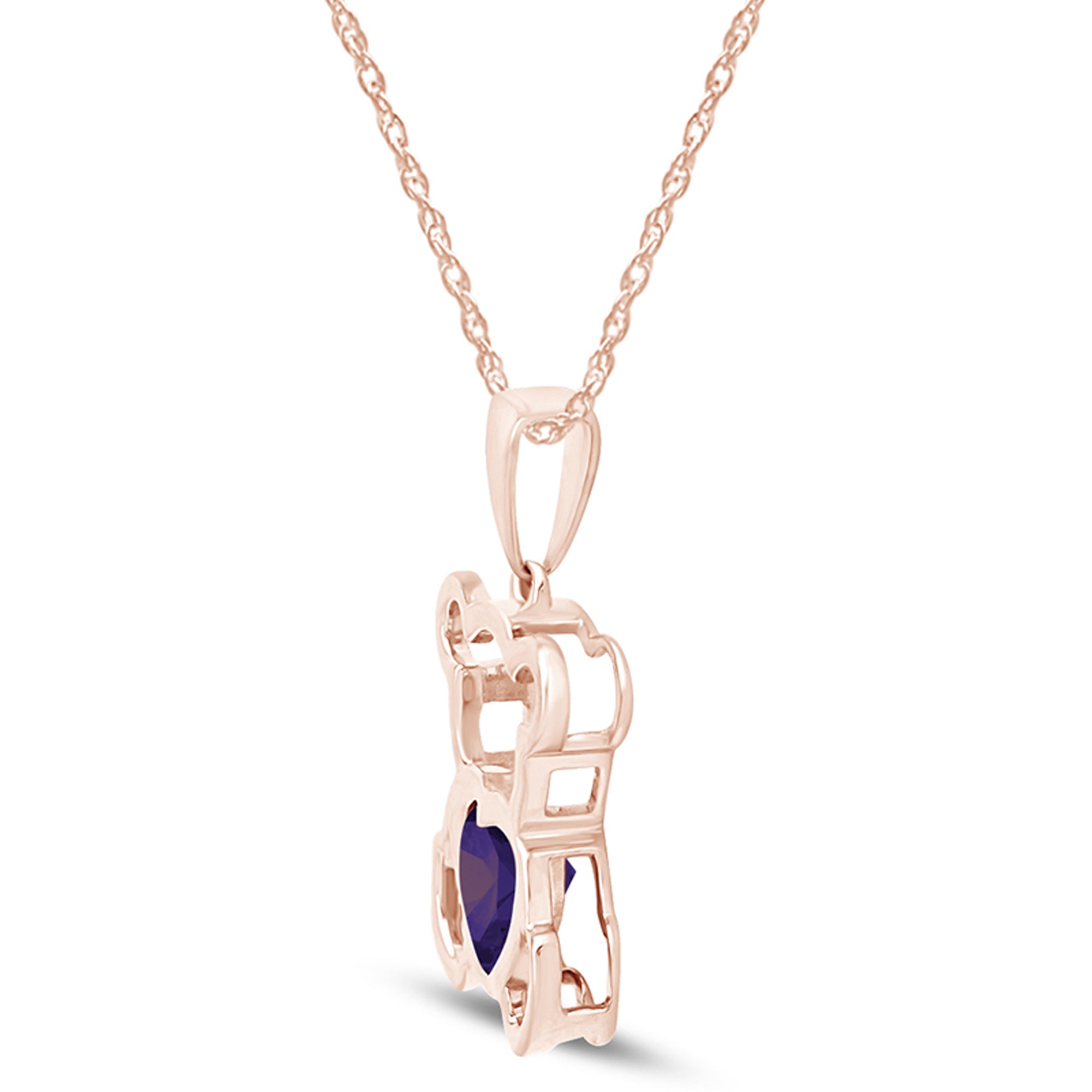 Teddy Bear Pendant Necklace for Women