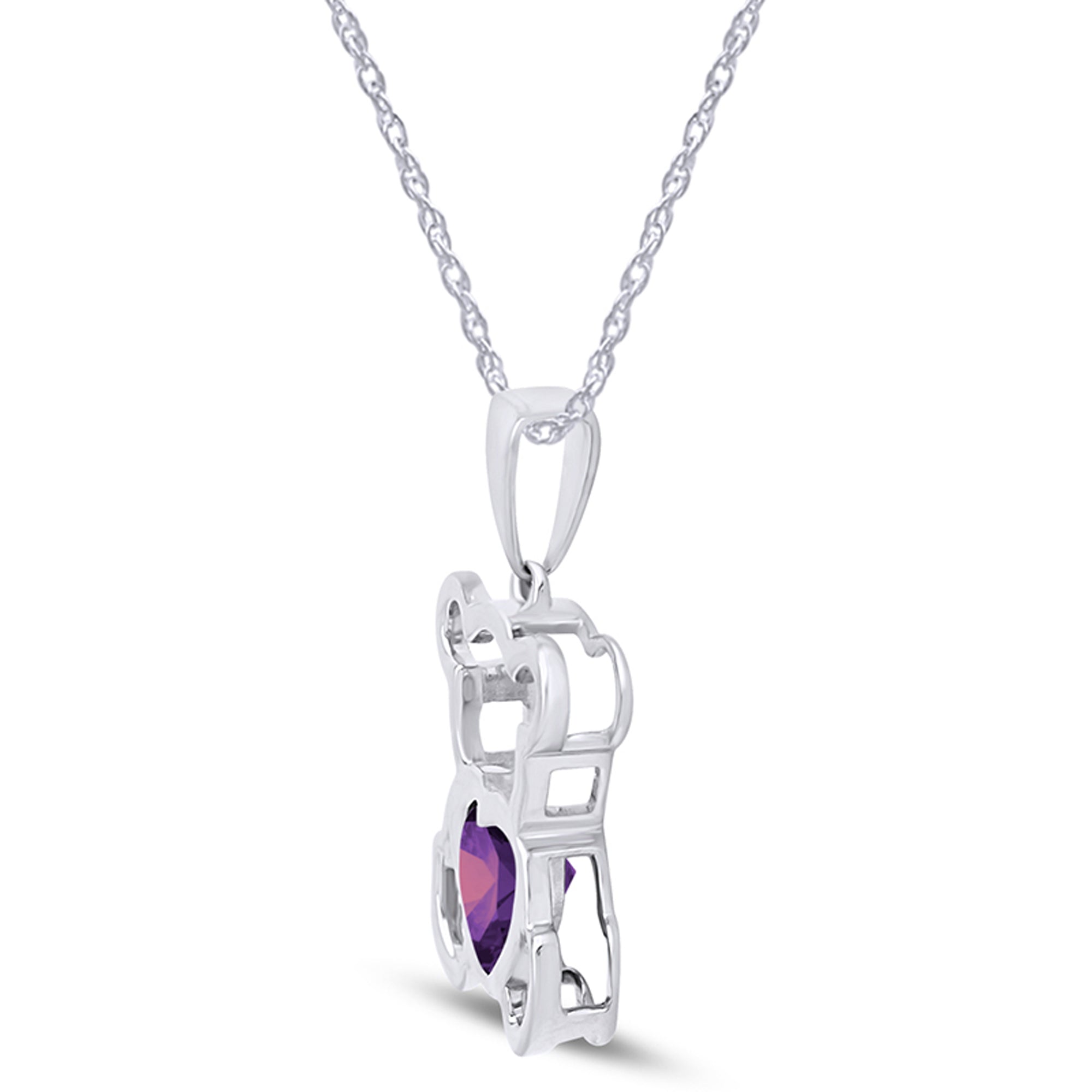 Teddy Bear Pendant Necklace for Women