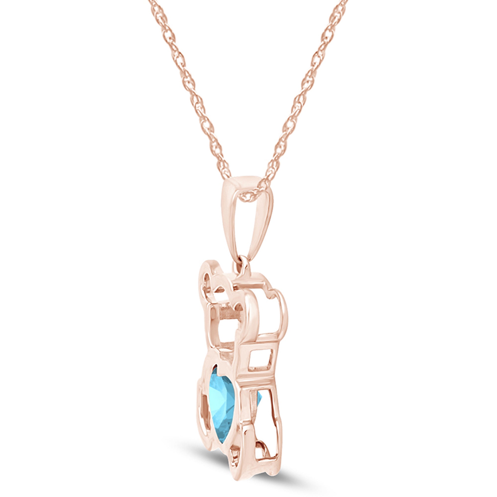 Teddy Bear Pendant Necklace for Women
