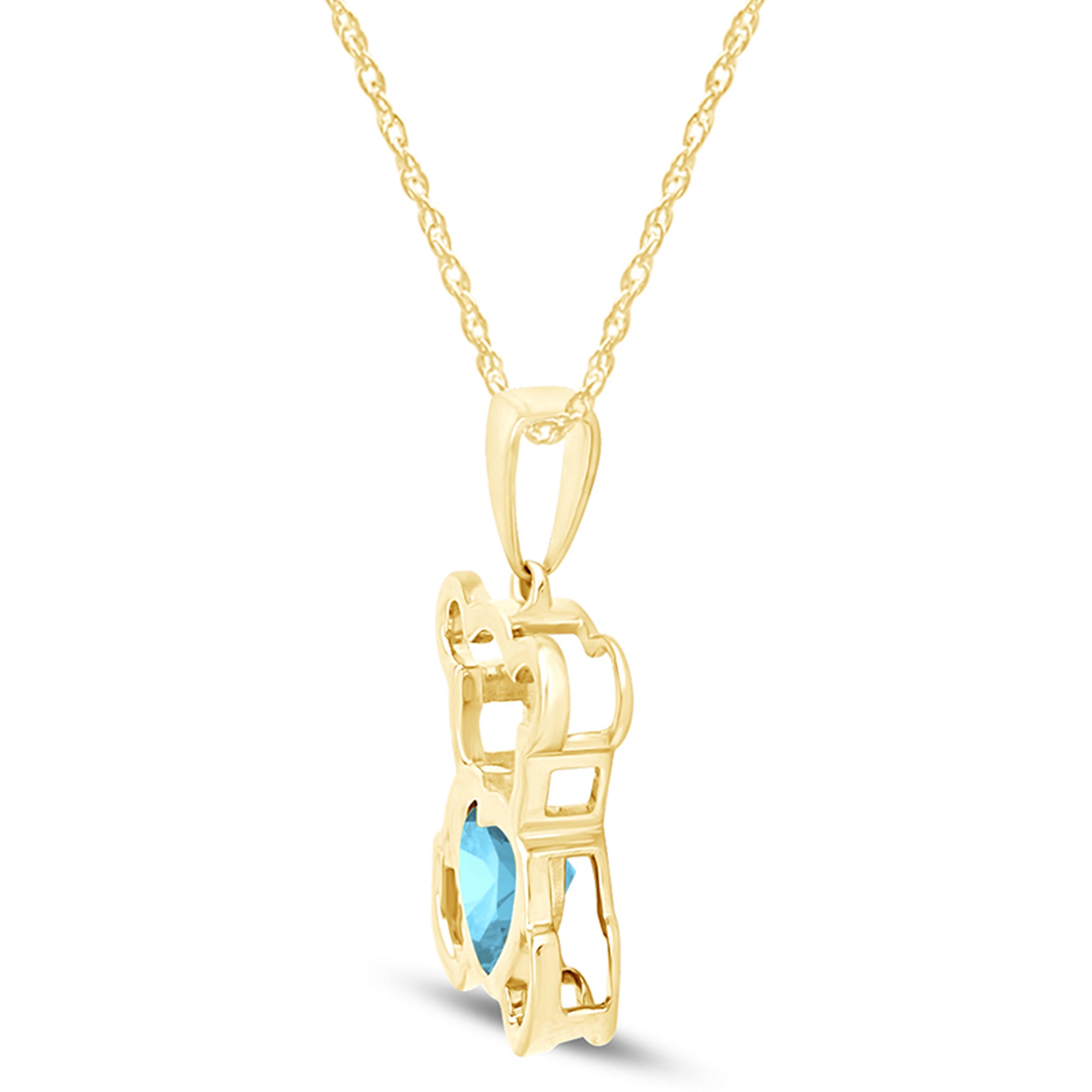 Teddy Bear Pendant Necklace for Women