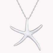 Starfish Charm Pendant Necklace