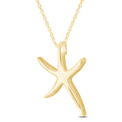 Starfish Charm Pendant Necklace
