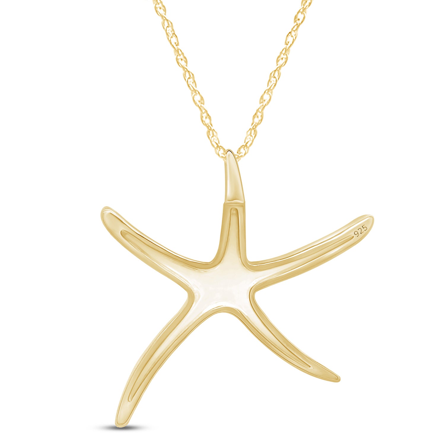 Starfish Charm Pendant Necklace