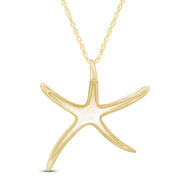 Starfish Charm Pendant Necklace