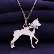 Dog Lover Charm Pendant Necklace