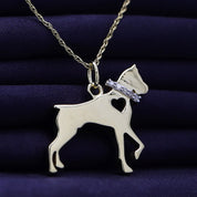 Dog Lover Charm Pendant Necklace