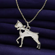 Dog Lover Charm Pendant Necklace