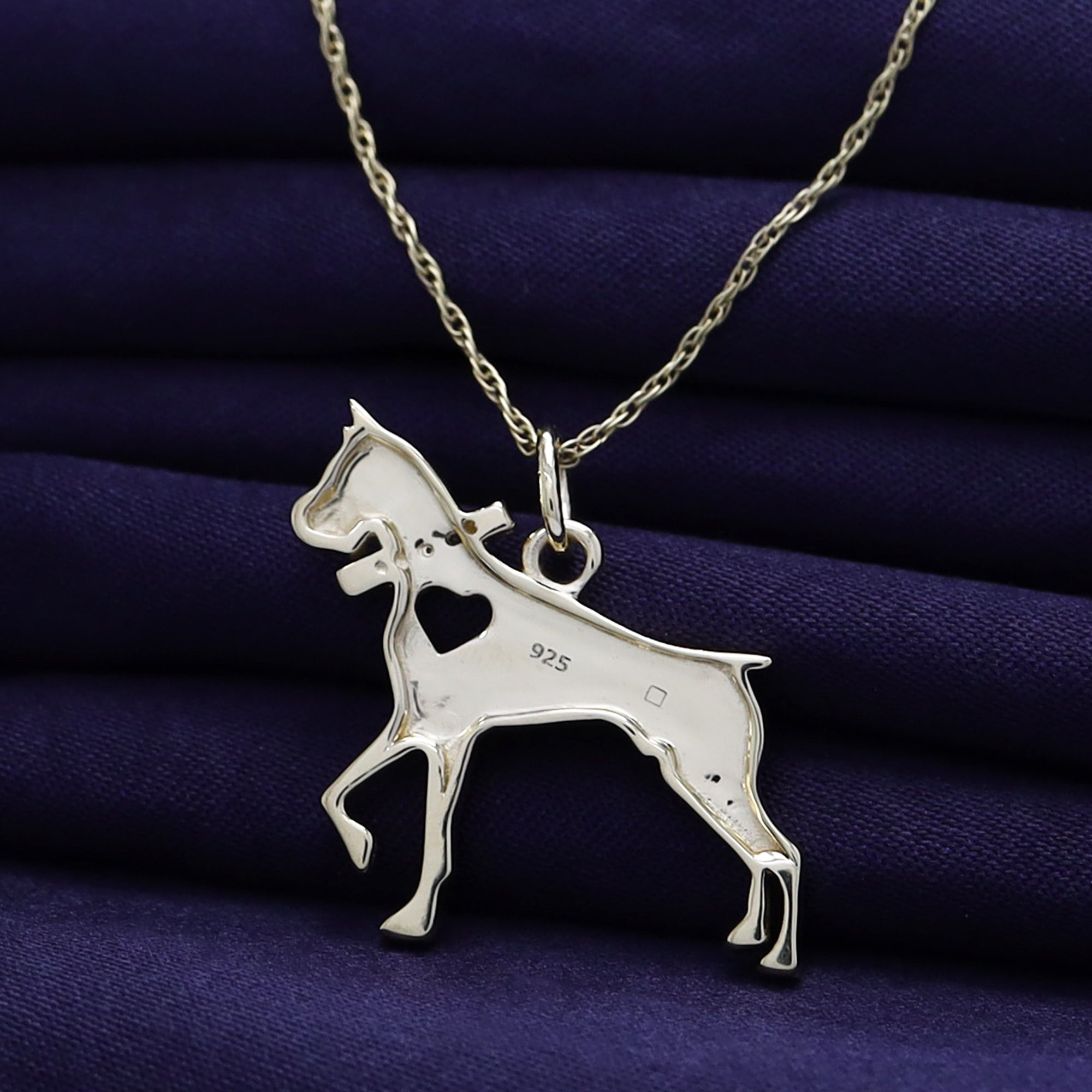 Dog Lover Charm Pendant Necklace