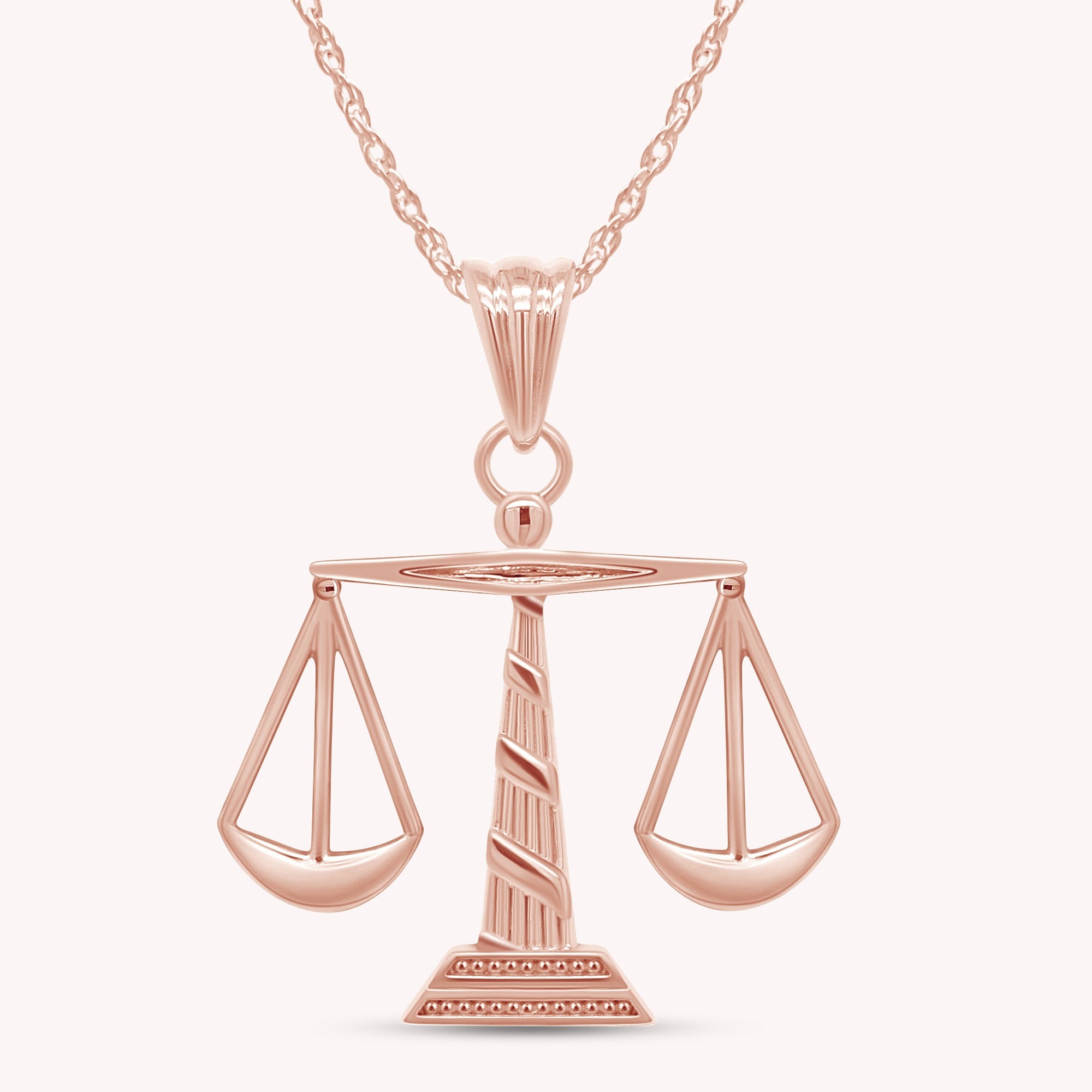 Scales of Justice Pendant Necklace