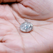 Fancy Shape Moissanite Georgian setting pendants