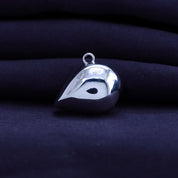Fancy Shape Moissanite Georgian setting pendants
