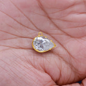 Fancy Shape Moissanite Georgian setting pendants