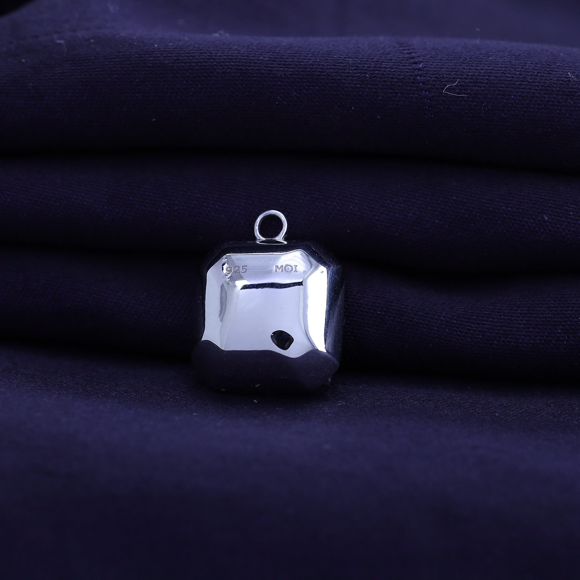 Fancy Shape Moissanite Georgian setting pendants