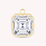 Fancy Shape Moissanite Georgian setting pendants