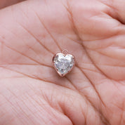 Fancy Shape Moissanite Georgian setting pendants