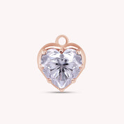 Fancy Shape Moissanite Georgian setting pendants