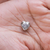 Fancy Shape Moissanite Georgian setting pendants