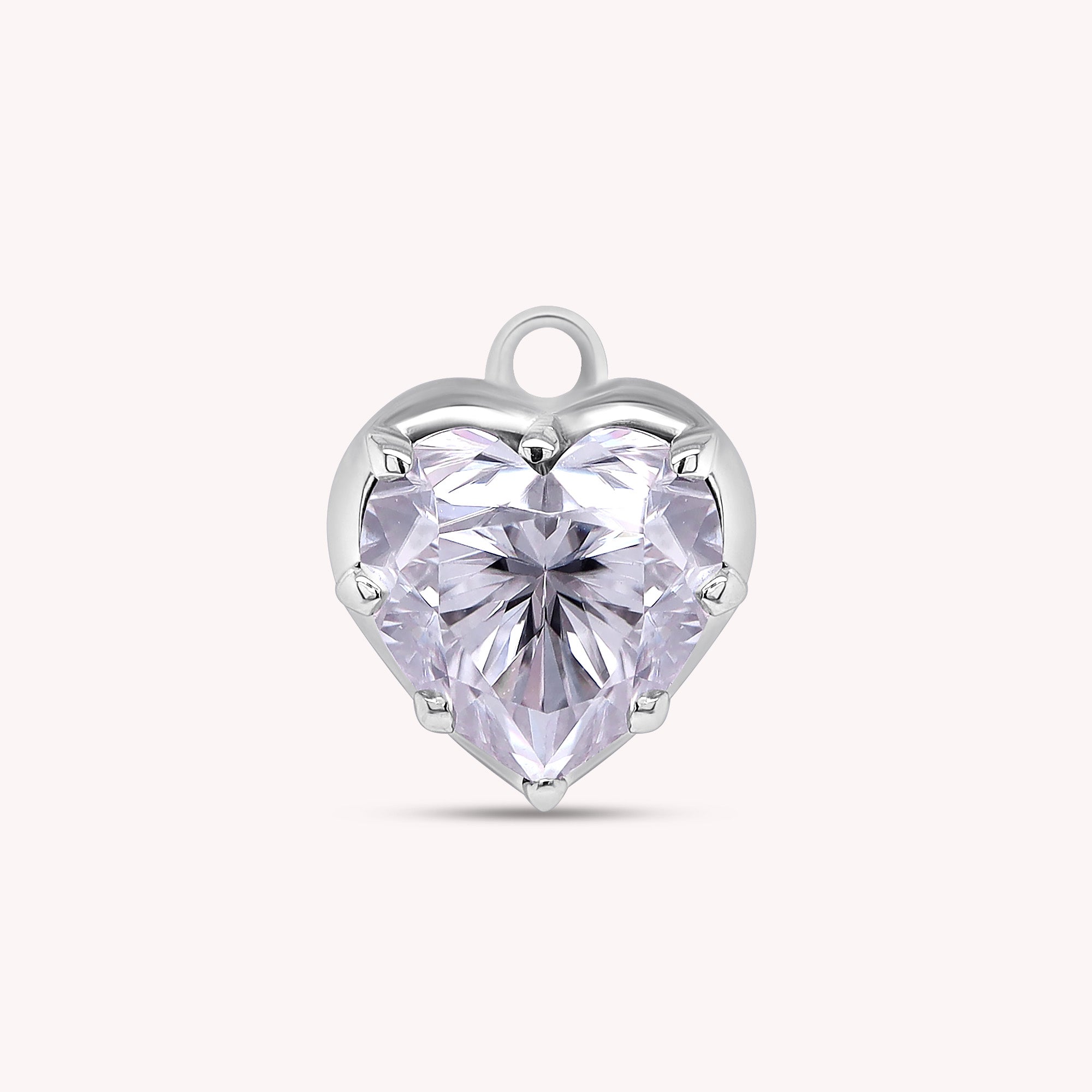 Fancy Shape Moissanite Georgian setting pendants