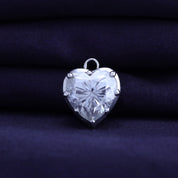 Fancy Shape Moissanite Georgian setting pendants