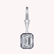 Solitaire Charm Pendant Multi Shape 3.00 Carat Lab Created Moissanite