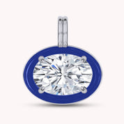 Solitaire Pendant Multi Shape Lab Created Moissanite Diamond