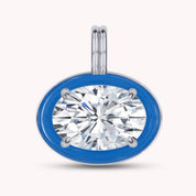 Solitaire Pendant Multi Shape Lab Created Moissanite Diamond