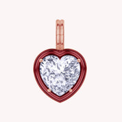 Solitaire Pendant Multi Shape Lab Created Moissanite Diamond