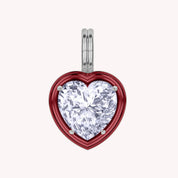 Solitaire Pendant Multi Shape Lab Created Moissanite Diamond
