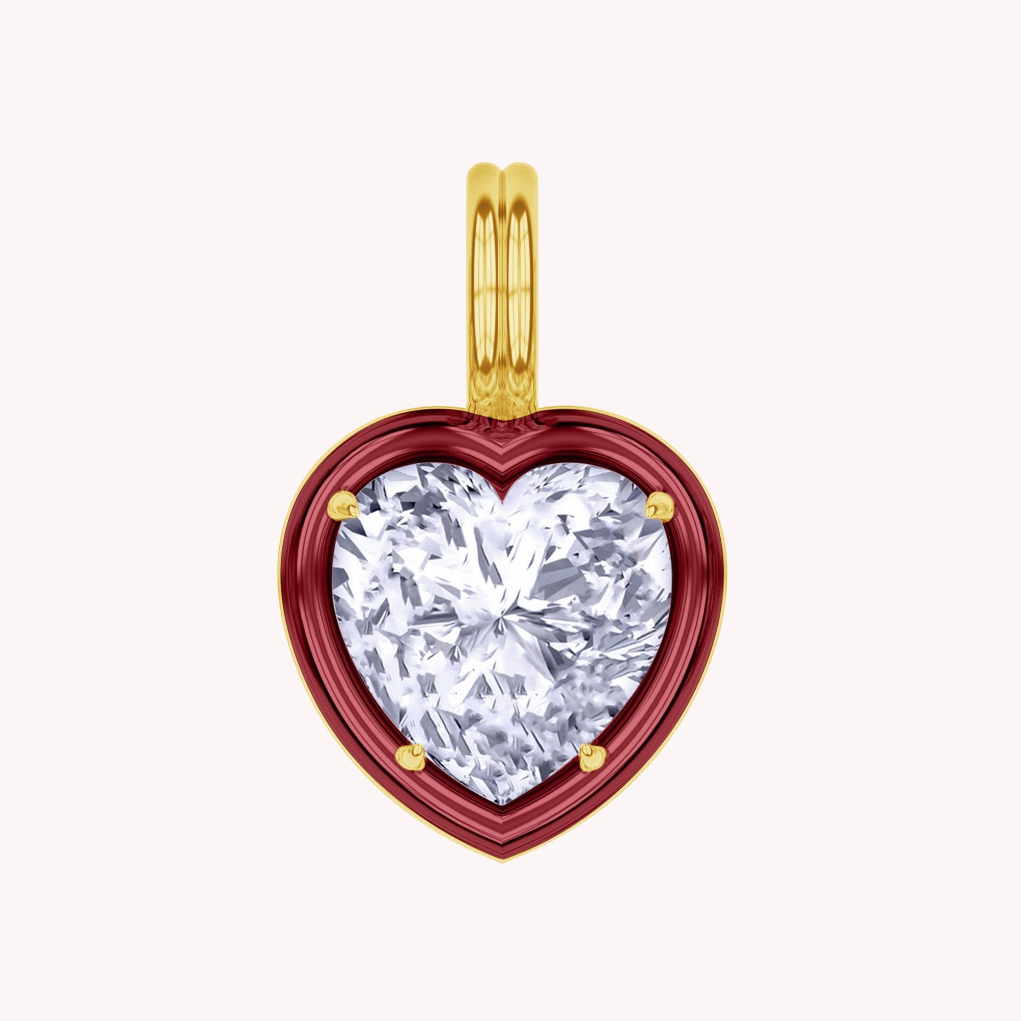 Solitaire Pendant Multi Shape Lab Created Moissanite Diamond