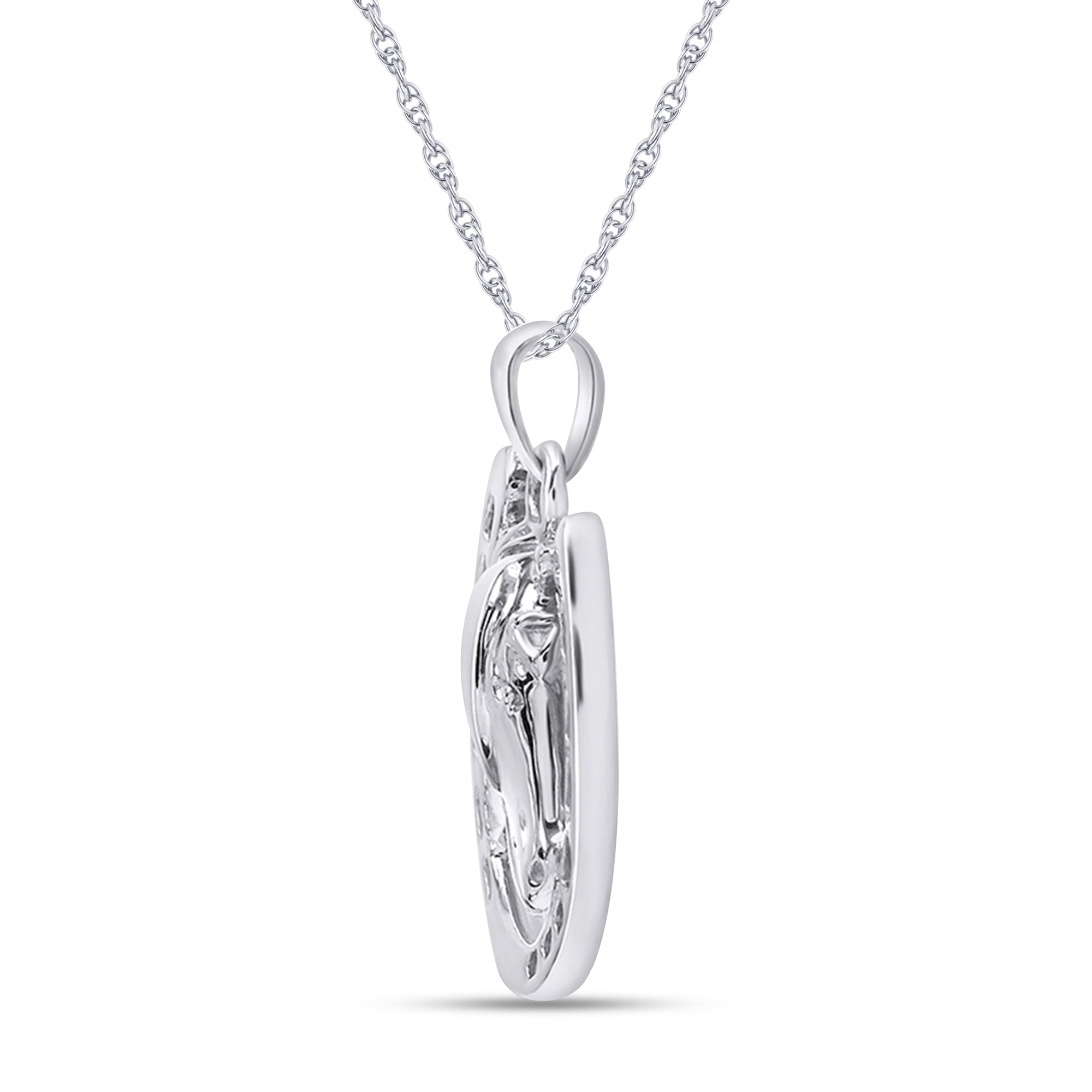 Horseshoe Pendant Necklace Charm