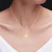 Horseshoe Pendant Necklace Charm