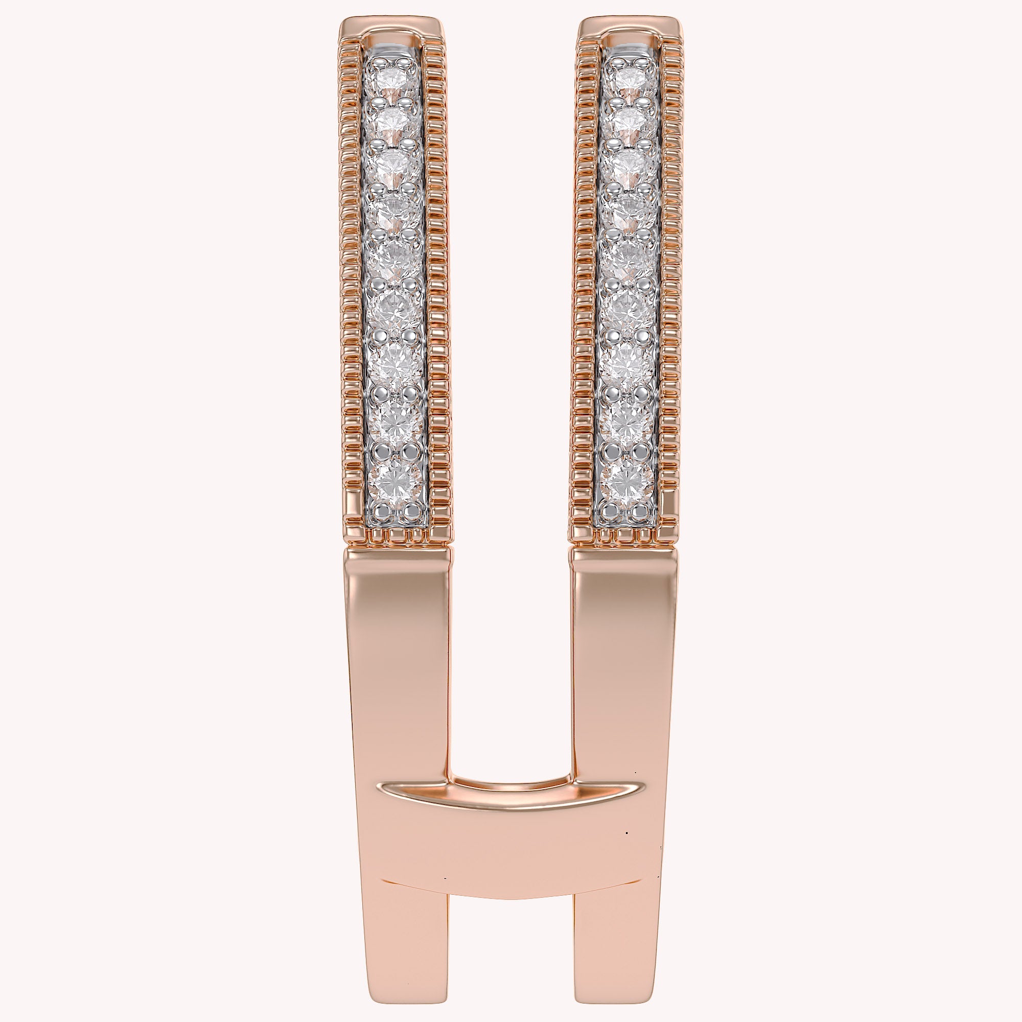 Round Lab Grown Diamond Cathedral Enhancer Guard Ring In 14K Gold Over Sterling Silver Jewelry