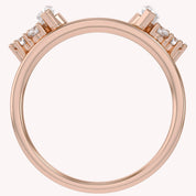 Lab Created Moissanite Stackable Enhancer Ring