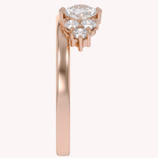 Lab Created Moissanite Stackable Enhancer Ring